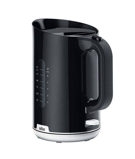 Braun Breakfast1 Electric Kettle 1.7 Ltr Black (WK 1100)