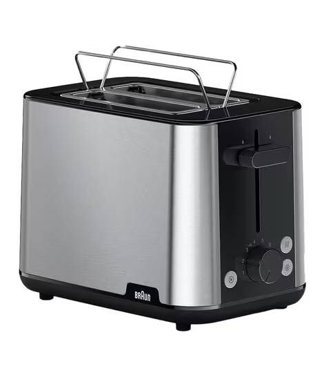 Braun Purshine Toaster Black (HT1510)