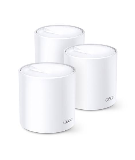 TP-Link Deco X60 AX3000 Whole Home Mesh Wi-Fi 6 System - 3 Pack