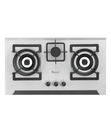 Xpert 3 Burners Steel Gas Hob (XST-3-909)