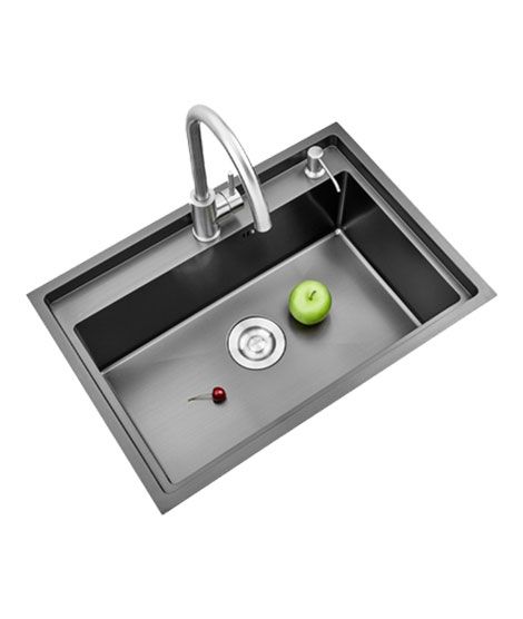 iShopping - Xpert Single Bowl Sink Black (6045-304-B)