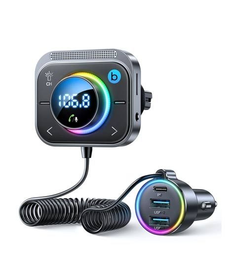 iShopping - Joyroom 30W MP3 Bluetooth Transmitter & Car Charger (JR-CL18)