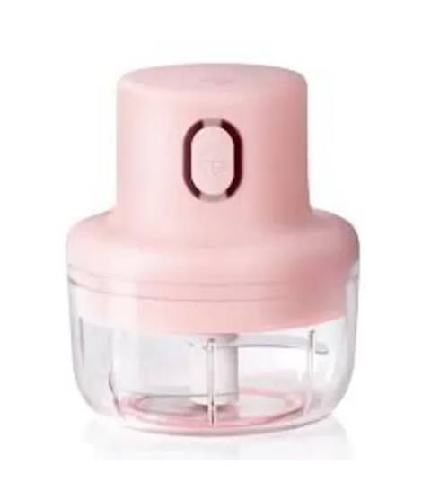 G-Mart Mini Wireless Electric Food Chopper Pink