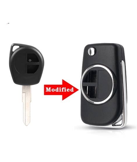 G-Mart 2 Button Modified Flip Remote Key Shell For Suzuki