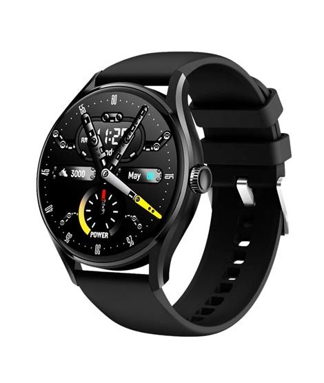 Blaktron Halo T1 Bluetooth Calling Smart Watch Black