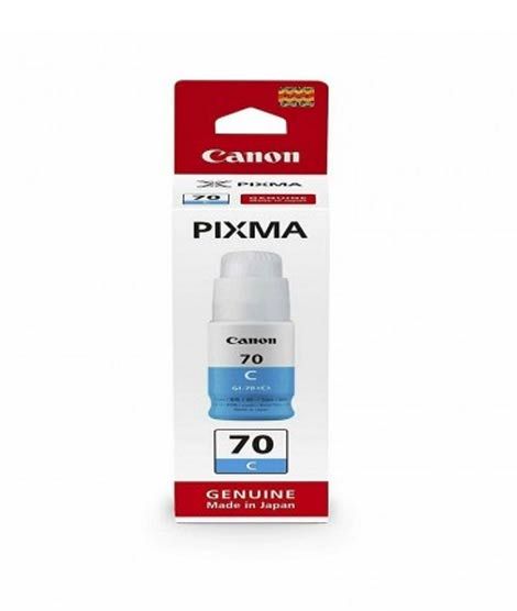 Canon Pixma Cyan Refill Ink Bottle (GI-70 C)