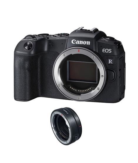 Canon EOS RP Mirrorless Digital Camera Body With Mount Adapter