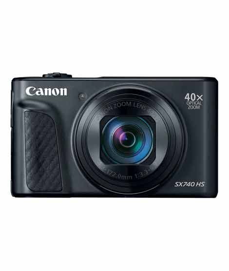 Canon PowerShot SX740 HS Digital Camera Black