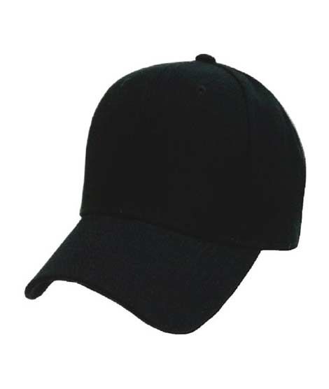 Grace Uniform Adjustable Cap for Men - Black 