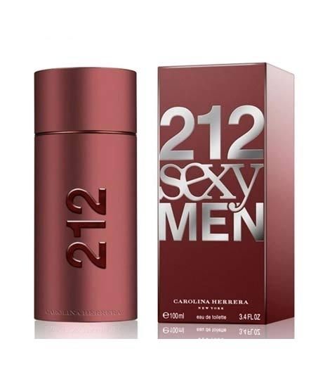 Carolina Herrera 212 Sexy Eau De Toilette For Men 100ml