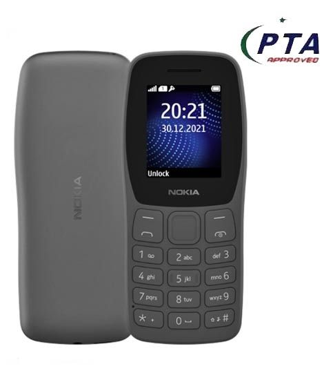 iShopping - Nokia 105+ 1.77" Dual Sim Black