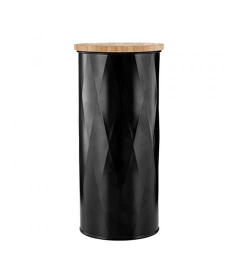 iShopping - Premier Home Large Storage Canister - Black (507490)