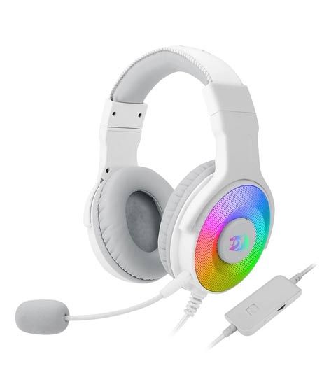 Redragon Pandora 2 Lunar RGB Gaming Headset White (H350)