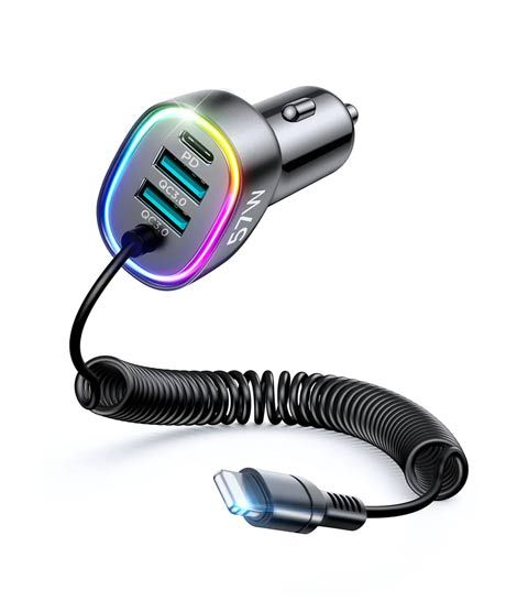 iShopping - Joyroom 4 IN 1 PD Fast Car Charger With Lightning Cable (CL20)