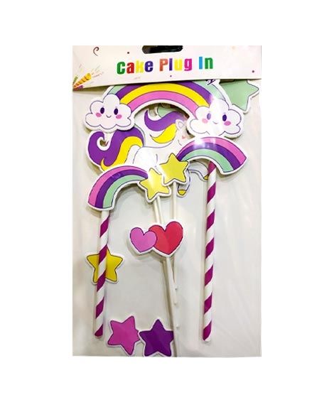 S&S Co Unicorn Props Cake Plugin Topper