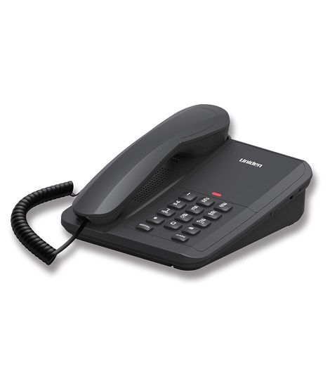 iShopping - Uniden Basic Corded Landline Phone Black (AS7202)