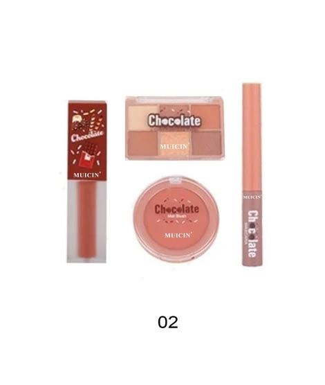 Muicin 4 In 1 Wicked Dark Chocolate Makeup Kit (02)