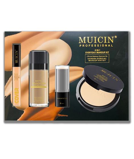 Muicin 4 in 1 Everyday Professional Makeup Kit - Fair