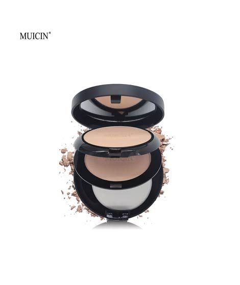 iShopping - Muicin Luminous 3 in 1 Two Way Compact Face Powder - Ivory 200