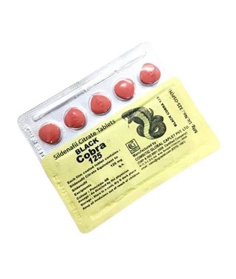 iShopping - Cart Shop Black Cobra 10 Tablets For Men 125mg