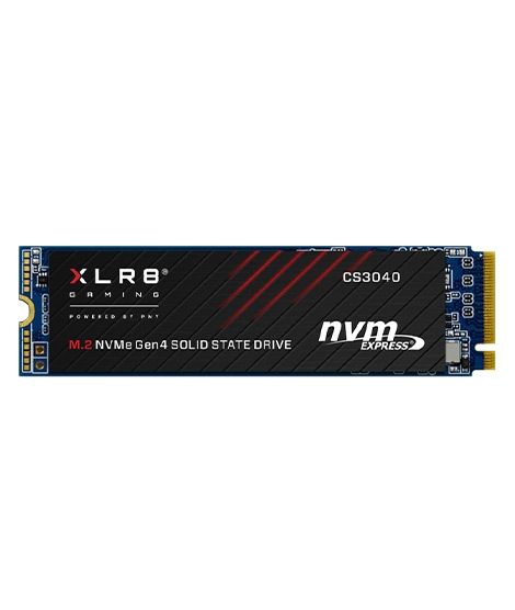 PNY CS3040 M.2 NVMe Gen 4 500GB Solid State Drive (M280CS3040-500-RB)