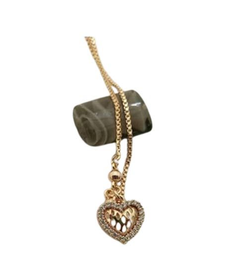 Effy Collections Gold Plated Chain Locket (DC-0155)