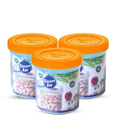 iShopping - Appollo Smart Jar Medium (Pack Of 3)