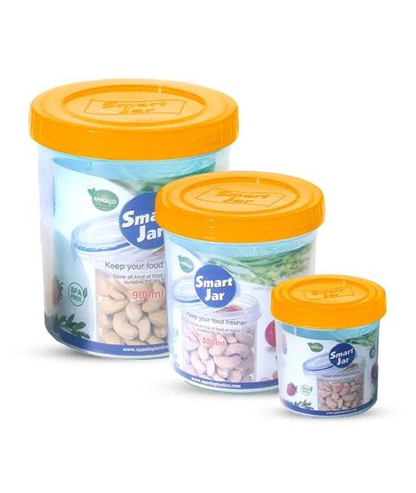 iShopping - Appollo Smart Jar (Pack Of 3)