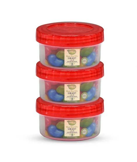 iShopping - Appollo Smart Mini Jar Small (Pack Of 3)