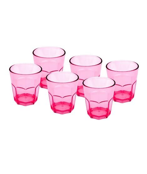 Appollo Party Acrylic Glass M-4 (Pack Of 6) 