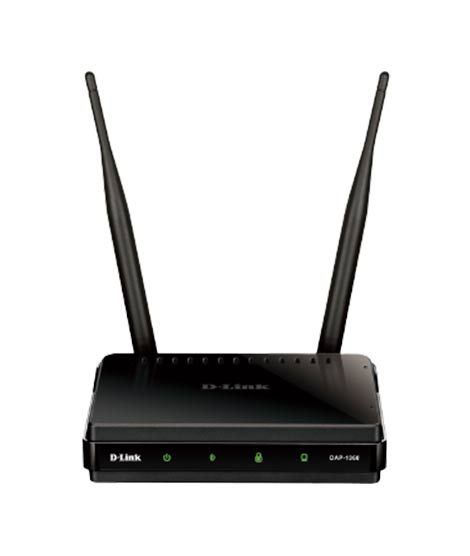 D-Link Wireless N 300Mbps WiFi Range Extender - Black (DAP-1360)