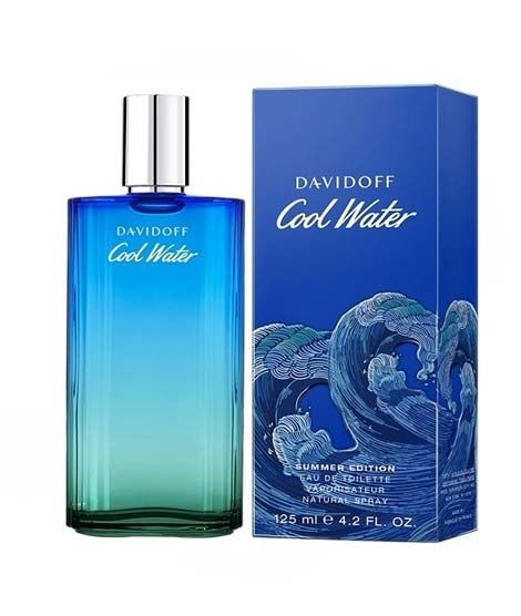 Davidoff Cool Wate Eua De Toilette For Men 125ml