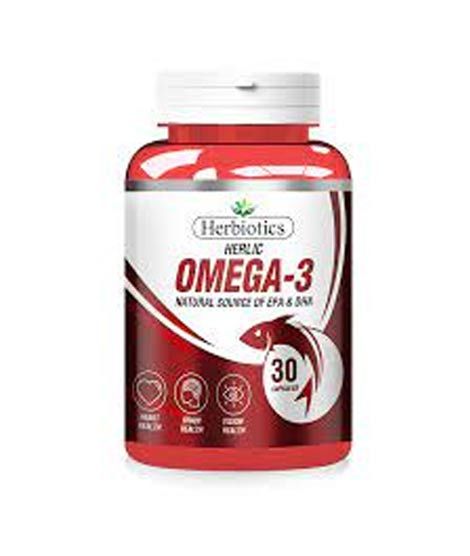 iShopping - Herbiotics Herlic Omega 3 Fish Oil - 30 Capsules