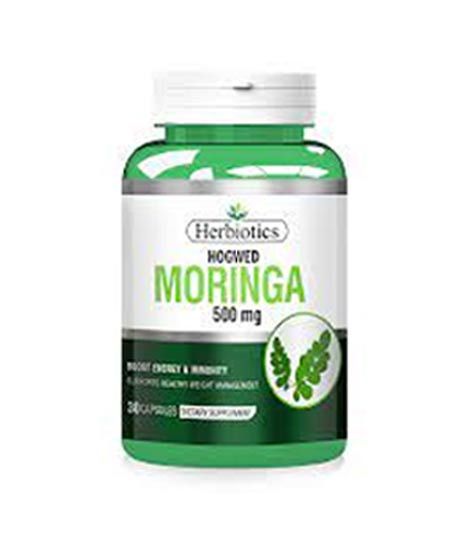 iShopping - Herbiotics Hogwed Moringa 500mg - 30 Capsules