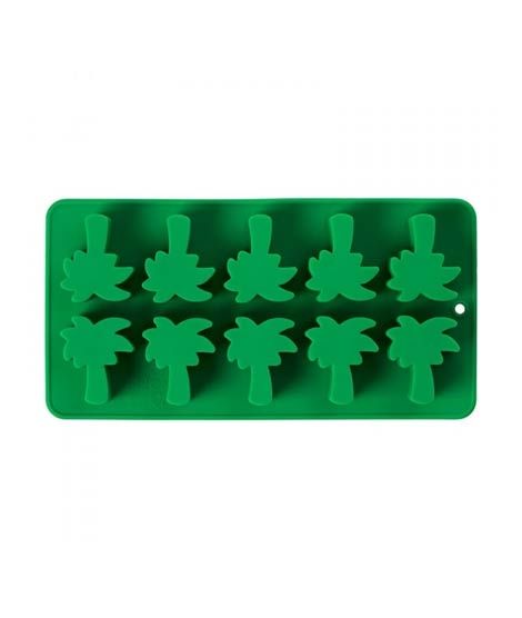 iShopping - Premier Home 10 Holes Silicone Ice Cube Tray - Green (804785)