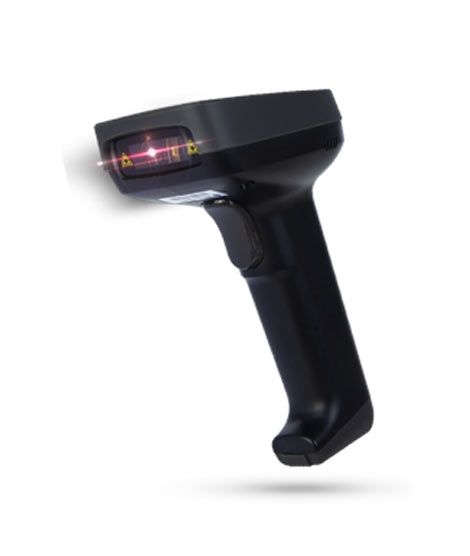 iShopping - Deli Handheld Barcode Scanner Black (E14953W)