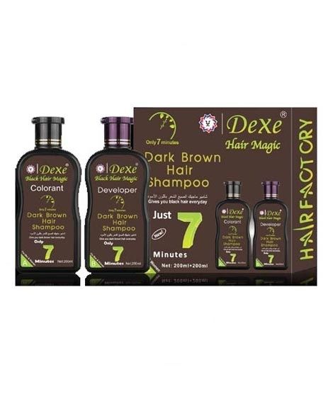 Dexe Hair Magic Shampoo Dark Brown