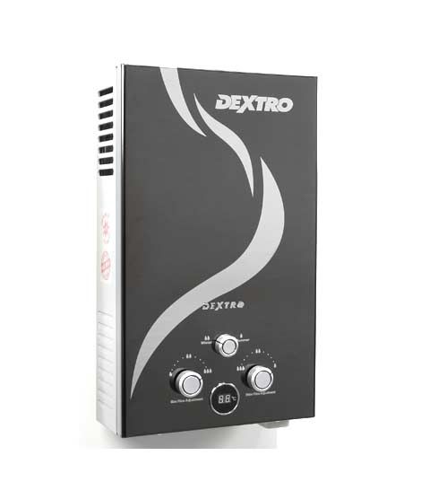 Dextro Instant Gas Water Heater Firebird - 8LTR