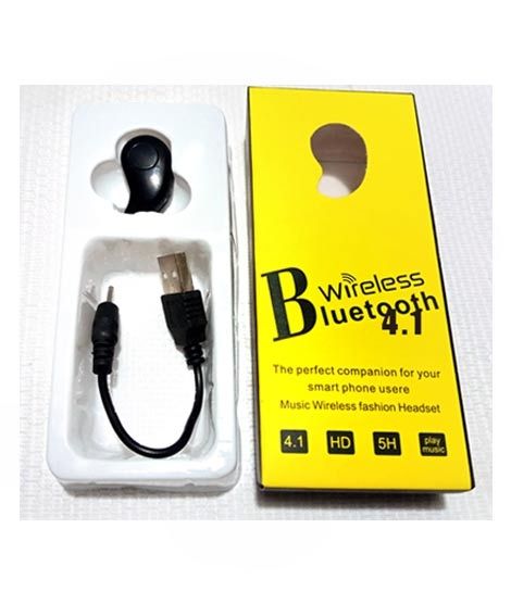 Dfashionebay Mini Wireless Bluetooth Earbuds Black