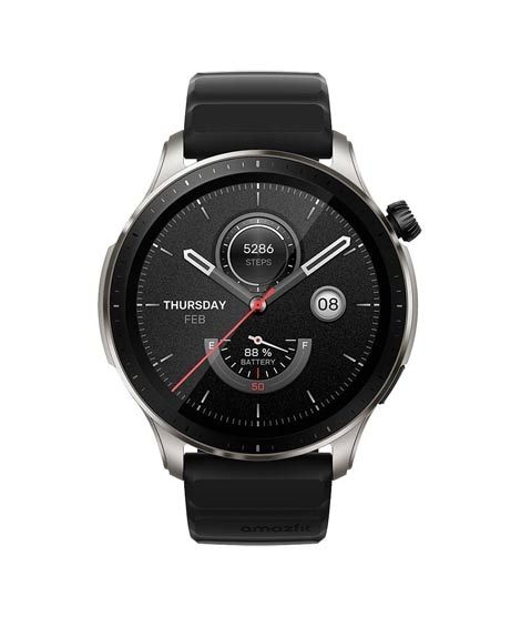 iShopping - Amazfit GTR 4 Smart Watch Superspeed Black