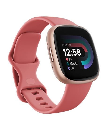 iShopping - Fitbit Versa 4 Smartwatch Pink Sand