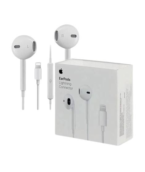 Apple Handfree Lightning Connector For iPhone White