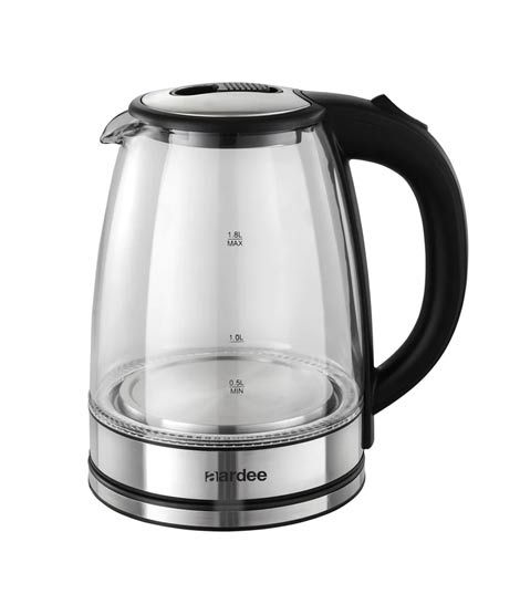 Aardee Cordless Electric Glass Kettle 1.8Ltr (ARKT-1801G)