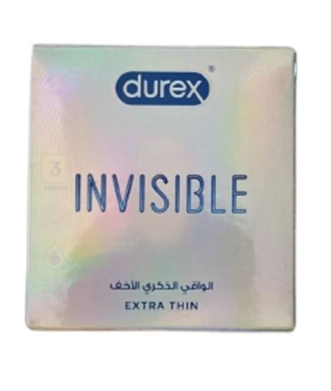 iShopping - Durex Invisible Extra Thin Condom Pack of 3