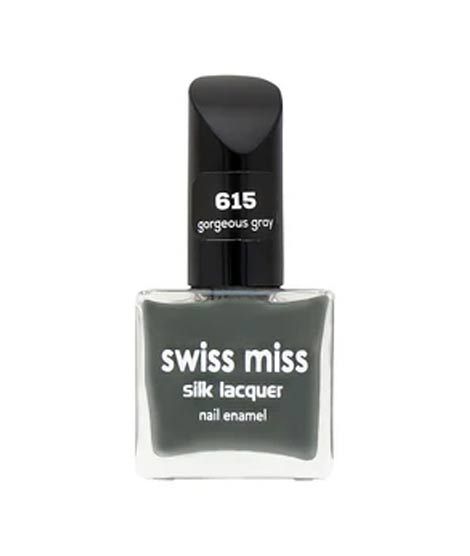 iShopping - Swiss Miss Silk Collection Nail Polish Gorgeous Grey - (615)