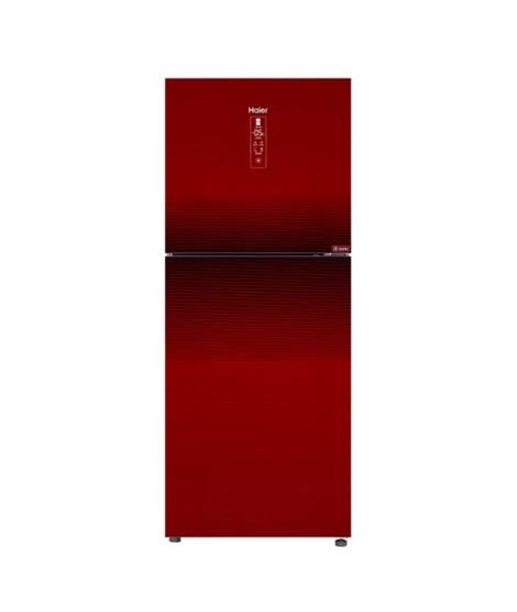 Haier Digital Inverter Freezer-On-Top Refrigerator 10 Cu Ft Red (HRF-306IDRT)