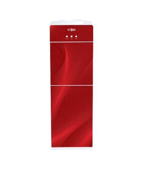 Super Asia 3 Taps Water Dispenser Red (HC-52R)