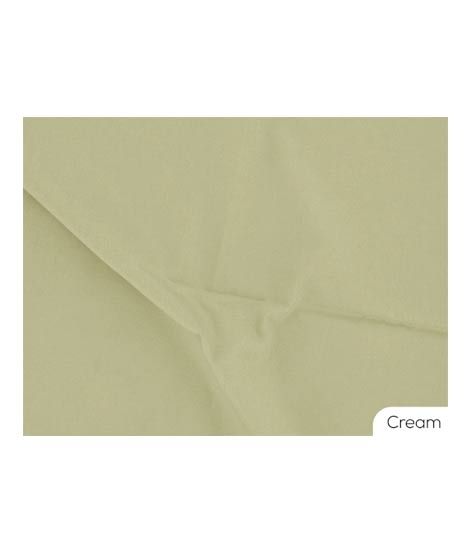 Zarar Standard Cotton Unstitched Suit For Men - Cream