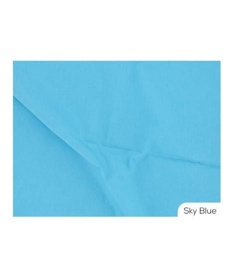 Zarar Standard Cotton Unstitched Suit For Men - Sky Blue