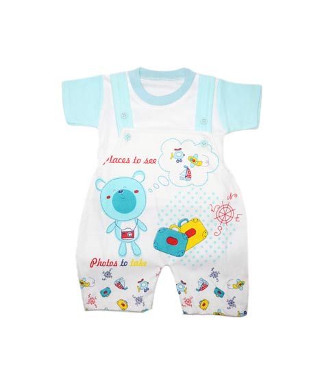 iShopping - Komfy Printed Unisex Romper For Kid's (NBN117)